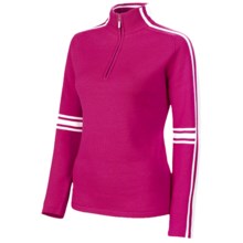 Neve Ellie Sweater - Merino Wool, Zip Neck (For Women) in Raspberry - Closeouts