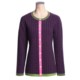 Neve Fergie Polka-Dot Cardigan Sweater - Lambswool (For Women)