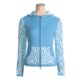 Neve Gloria Hoodie Sweater - Cotton-Merino Wool, Full Zip (For Women)