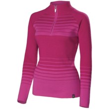 Neve Hailey Sweater - Merino Wool, Zip Neck, Long Sleeve (For Women) in Hot Pink - Closeouts