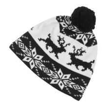 Neve Hazel Beanie Hat - Merino Wool (For Women) in Snow - Closeouts