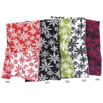 Neve Ingrid Scarf - Merino Wool, Reversible (For Women) in Snow