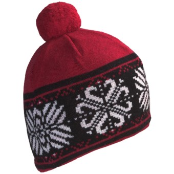 Neve Izabella Beanie Hat - Merino Wool (For Women) in Wine