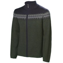 Neve Lars Cardigan Sweater - Merino Wool (For Men) in Olive - Closeouts