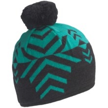 Neve Leah Beanie Hat - Merino Wool (For Women) in Jade - Closeouts