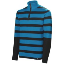 Neve Lyman Sweater - Zip Neck (For Men) in Glacier - Closeouts