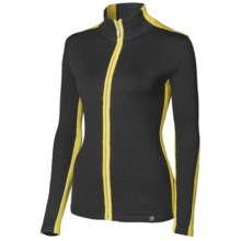 Neve Megan Sweater - Merino Wool, Full Zip (For Women) in Charcoal - Closeouts