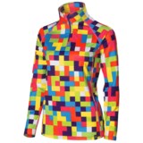 Neve Moraine Base Layer Top - Zip Neck, Long Sleeve (For Women)