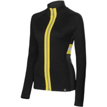 Neve Resi High-Performance Sport Sweater (For Women) in Black/Canary - Closeouts