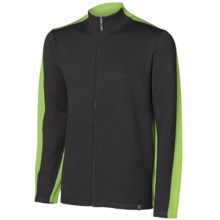 Neve River Cardigan Sweater - Full Zip (For Men) in Charcoal - Closeouts