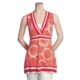Neve Rowan Circle Tunic Shirt - Cotton, Sleeveless (For Women)