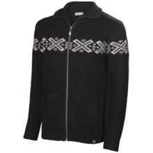 Neve Ryan Sweater - Merino Wool (For Men) in Black/Light Grey - Closeouts