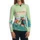 Neve St. Moritz Zip-Neck Top - Silk-Wool, Long Sleeve (For Women)