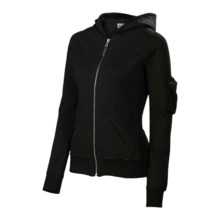 Neve Tori Hoodie Sweatshirt - French Terry (For Women) in Black - Closeouts