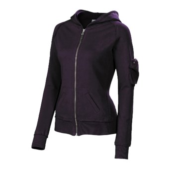 Neve Tori Hoodie Sweatshirt - French Terry (For Women) in Grape