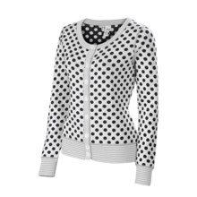 Neve Trudy Cardigan Sweater - Combed Cotton (For Women) in Ivory - Closeouts