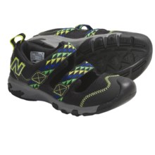 New Balance 554 Sport Sandals (For Youth) in Black Multi - Closeouts