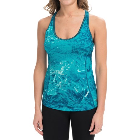 New Balance Get Back Tank Top Built In Sports Bra For Women
