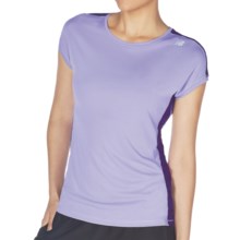 New Balance ICEFIL Shirt - Short Sleeve (For Women) in Violet Tulip - Closeouts