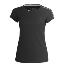 New Balance ICEFIL Shirt - UPF 40+, Short Sleeve (For Women) in Black - Closeouts