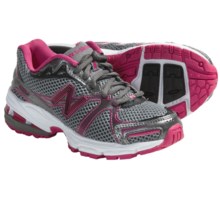 New Balance KJ880 Running Shoes (For Kids) in Black/Raspberry - Closeouts