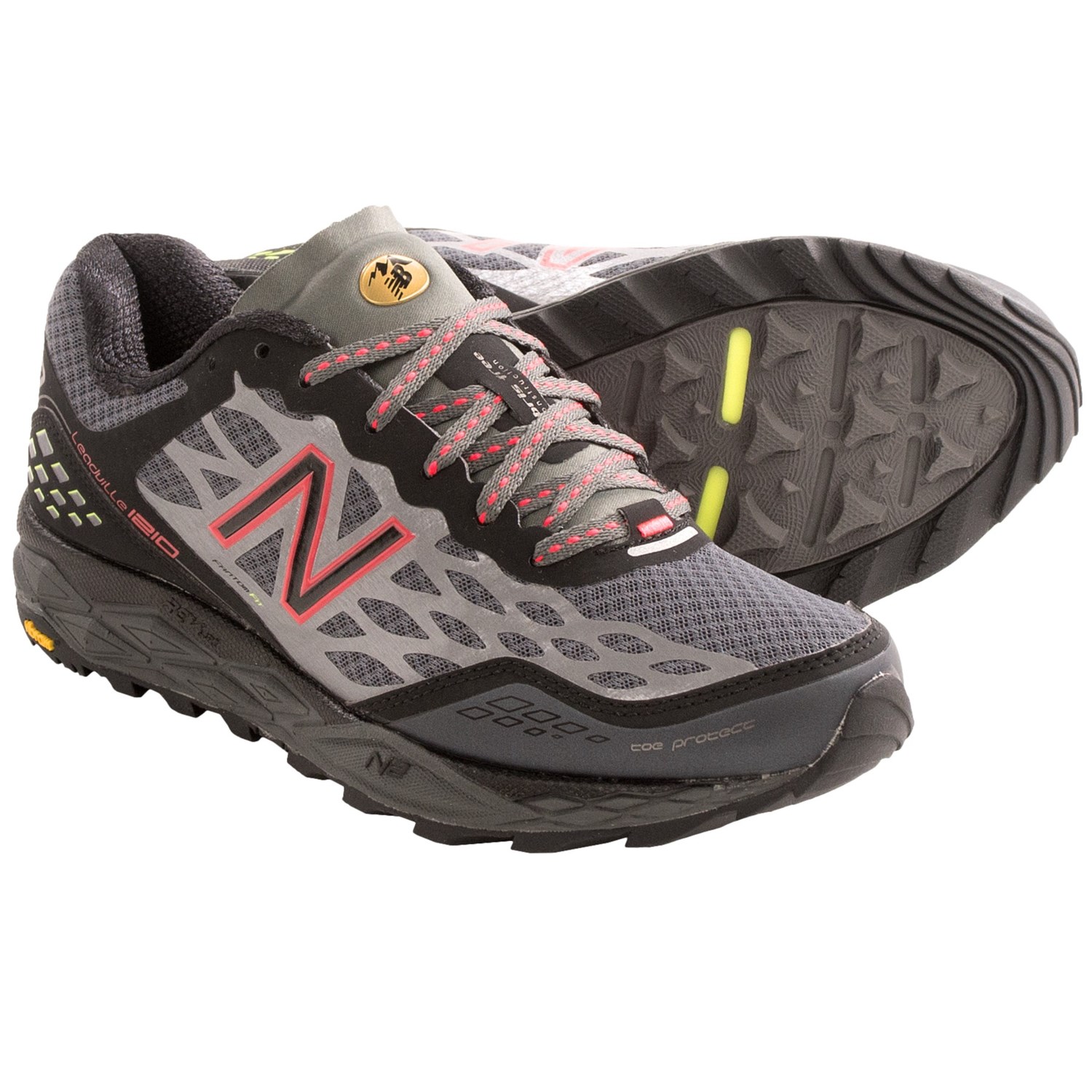 New Balance Womens W610v3 Trail Running Shoes Black/Pink