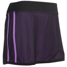 New Balance Mesh Skirt - Built-In Brief (For Women) in Dewberry - Closeouts