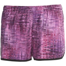 New Balance Momentum Print Shorts (For Women) in Imperial Purple - Closeouts