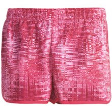 New Balance Momentum Print Shorts (For Women) in Raspberry - Closeouts