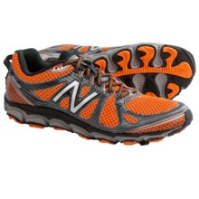 New Balance MT810 Trail Running Shoes (For Men) in Black/Orange - Closeouts