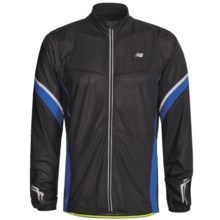 New Balance NBX Jacket (For Men) in Black/Directoire Blue - Closeouts