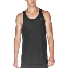 New Balance NBX Minimus Singlet Top - Sleeveless (For Men) in Black - Closeouts