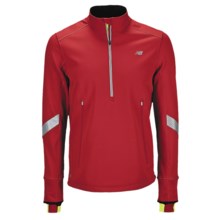 New Balance NBX Windblocker Jacket - Zip Neck (For Men) in Pompeian Red - Closeouts