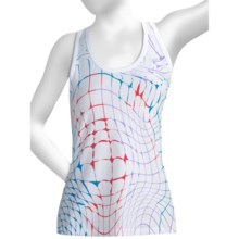 New Balance NP Print Tank Top - Racerback (For Women) in Warped Geo - Closeouts