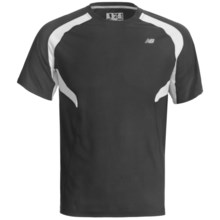 New Balance NP Shirt - Short Sleeve (For Men) in Black/White - Closeouts