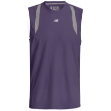 New Balance NP Shirt - Sleeveless (For Men) in Mysterioso/Paloma - Closeouts