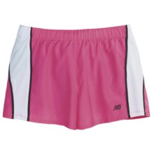 New Balance NP Shorts - Inner Brief (For Women) in Carmine/White/Black - Closeouts