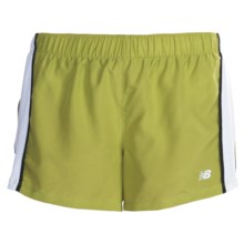 New Balance NP Shorts - Inner Brief (For Women) in Green Oasis/White/Black - Closeouts