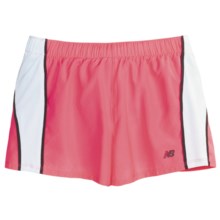 New Balance NP Shorts - Inner Brief (For Women) in Pink/White/Black - Closeouts