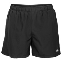 New Balance On the Rise Shorts - 5’’ (For Men) in Black - Closeouts