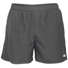 New Balance On the Rise Shorts - 5’’ (For Men) in Grey - Closeouts