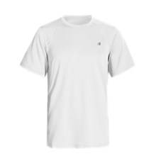 New Balance Tempo 2.0 Shirt - UPF 20+, Short Sleeve (For Men) in White - Closeouts