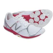 New Balance WR00 Minimus Running Shoes (For Women) in White/Silver/Pink - Closeouts