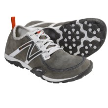 New Balance WT10 Leather Minimus Trail Shoes - Minimalist (For Women) in Grey - Closeouts