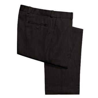 Newbridge by Ballin Heather Pants - Flat Front (For Men) in Black