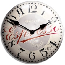 60%OFF 時計 ニューゲートコーヒー広告ティンウォールクロック - 20 Newgate Coffee Advertising Tin Wall Clock - 20画像
