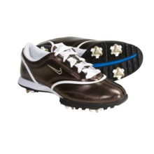 Nike Air Zoom Gem Golf Shoes (For Women) in Brown/White - Closeouts