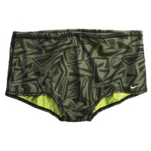 Nike Angled Lanes Mesh Drag Suit - Reversible (For Men) in Black - Closeouts