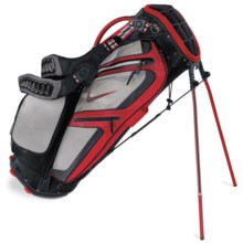 Nike Golf High-Performance Carry Bag in Black/Gridiron Silver - Closeouts