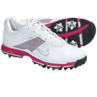 Nike Golf Nike Lunar Links Golf Shoes (For Women) in White/White Metallic/Silver Spark